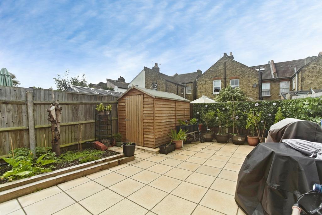 Patio view, garden