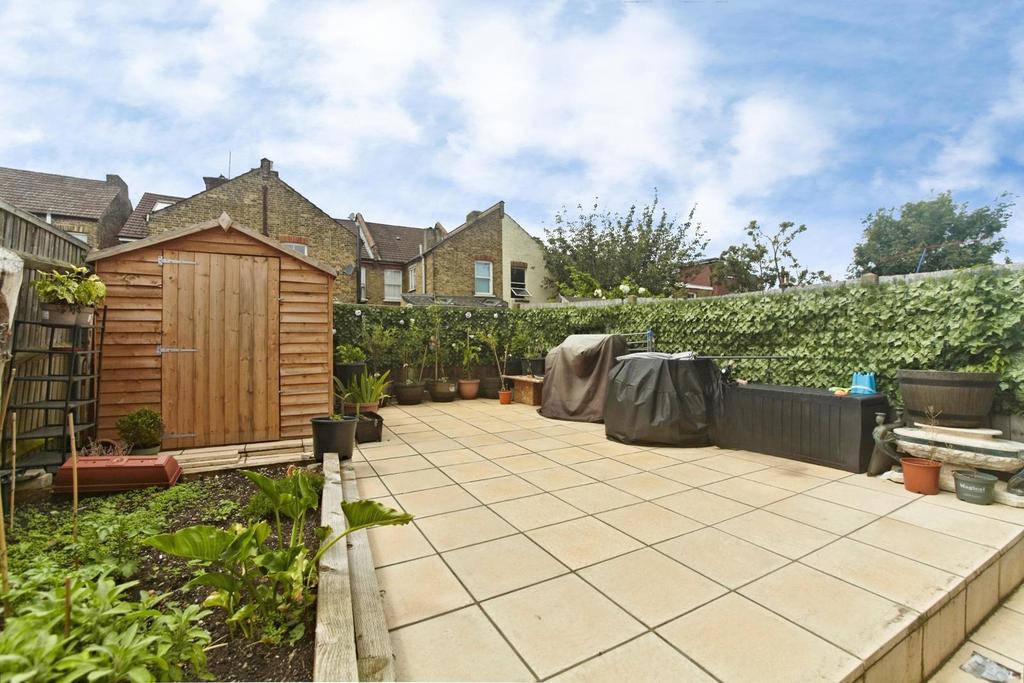 Patio view, garden