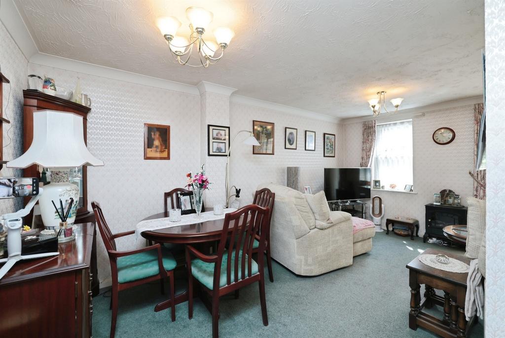 Open-plan living area