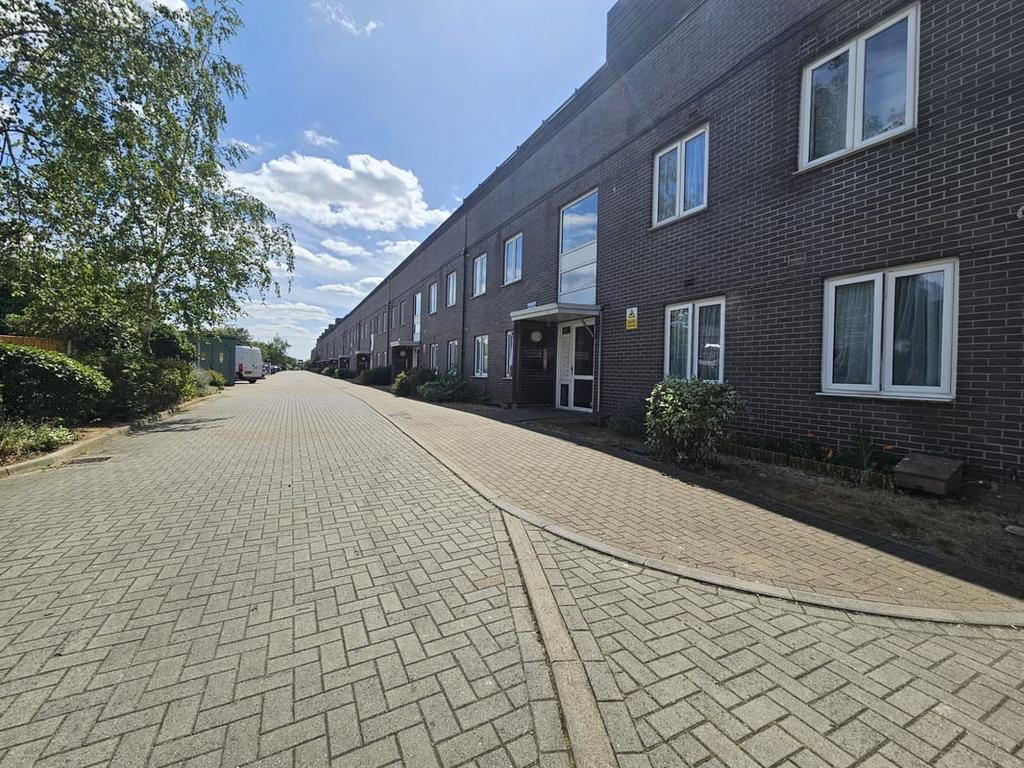 Street scene with property