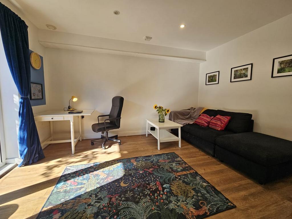 Open-plan living area