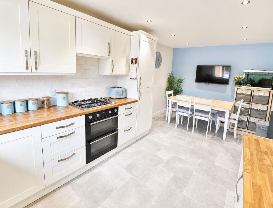 Open-plan living area, open plan living