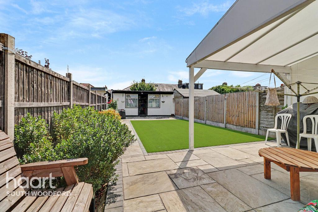 Patio view, garden