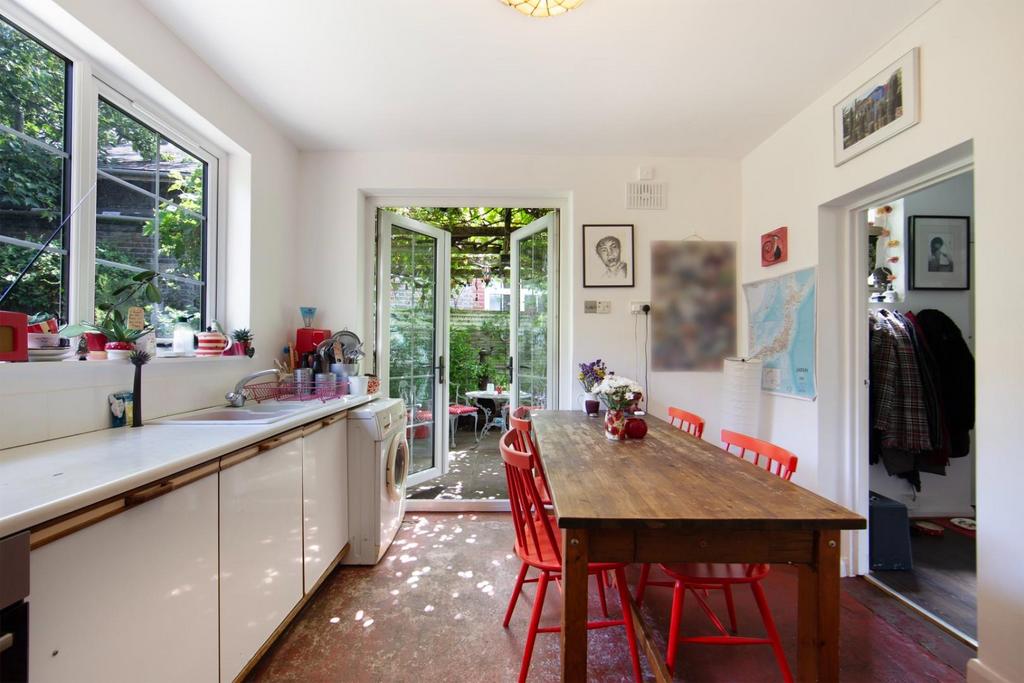 Open-plan living area, open plan living