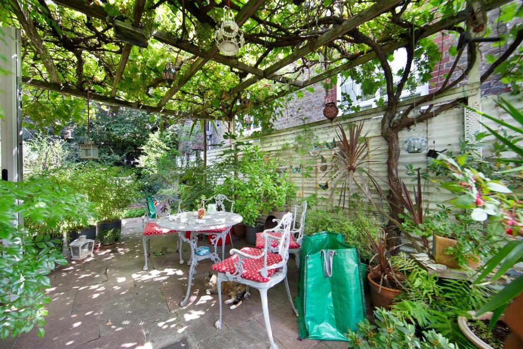 Patio view, garden