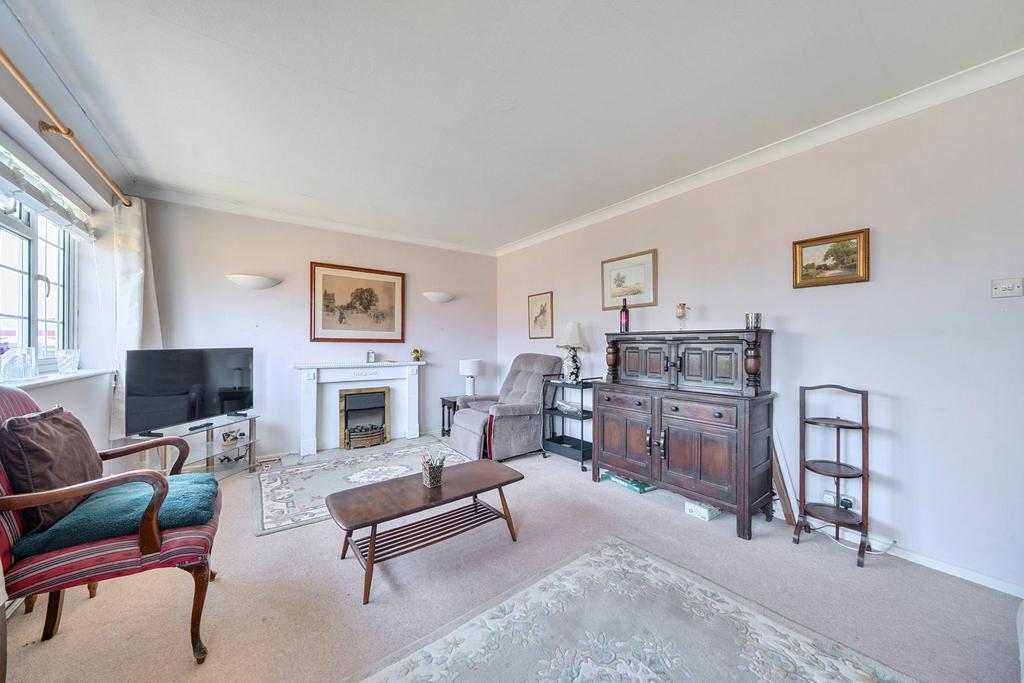 Living room, fireplace