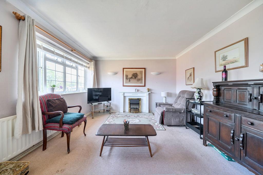 Living room, fireplace