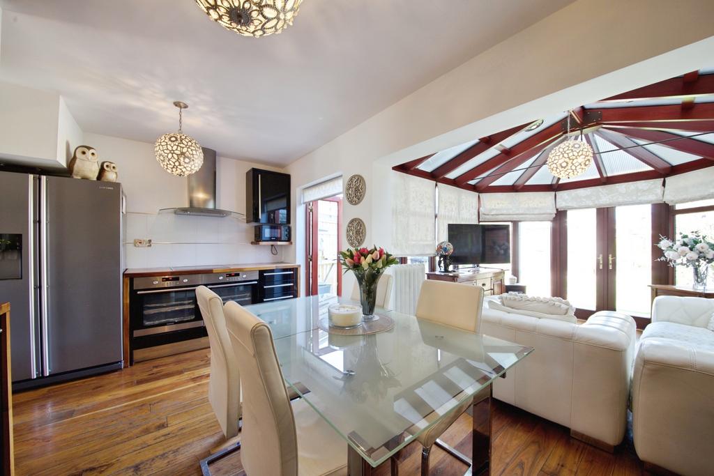 Open-plan living area