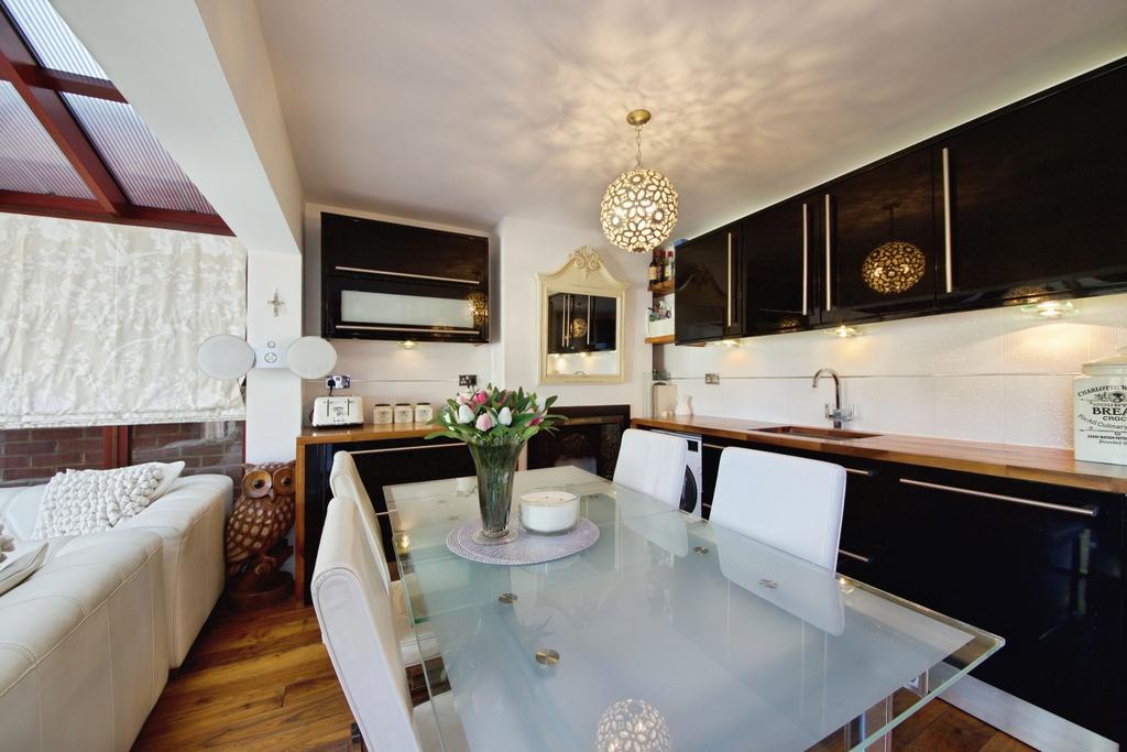 Open-plan living area
