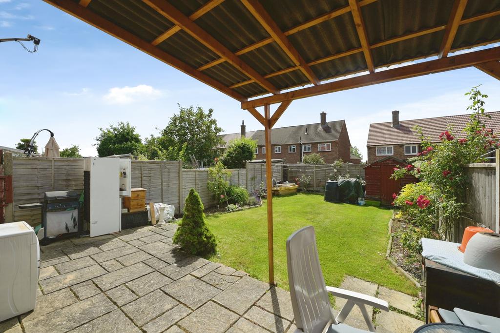 Patio view, garden