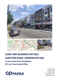 Retail property (high street) to rent, 77 Junction Rd London N19 5QU