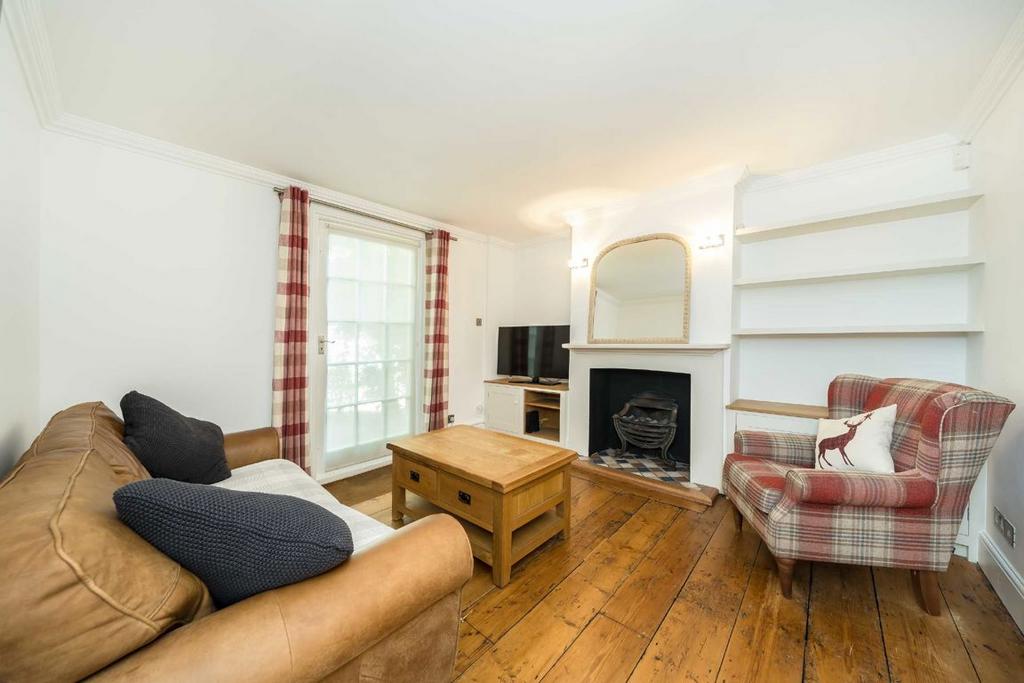 Living room, fireplace