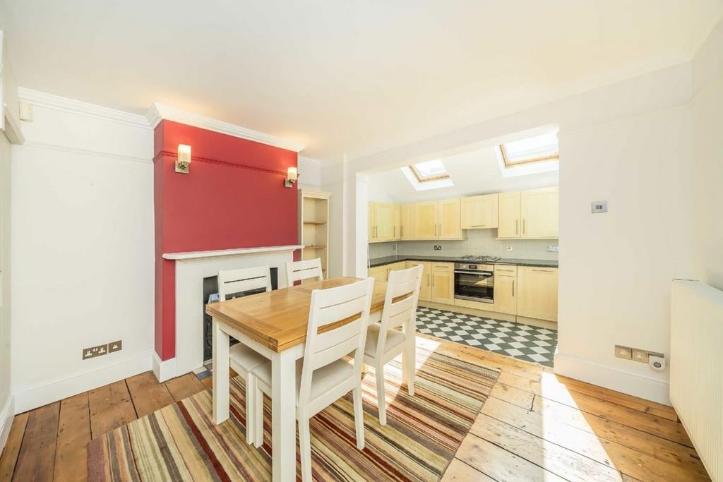 Open-plan living area, open plan living, fireplace