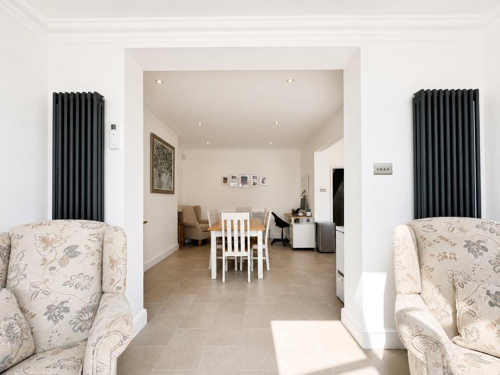 Open-plan living area