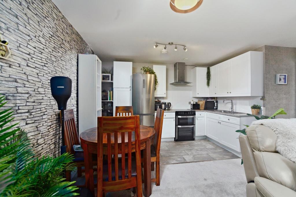 Open-plan living area