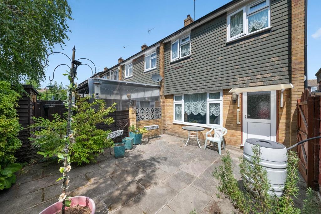 Patio view, garden