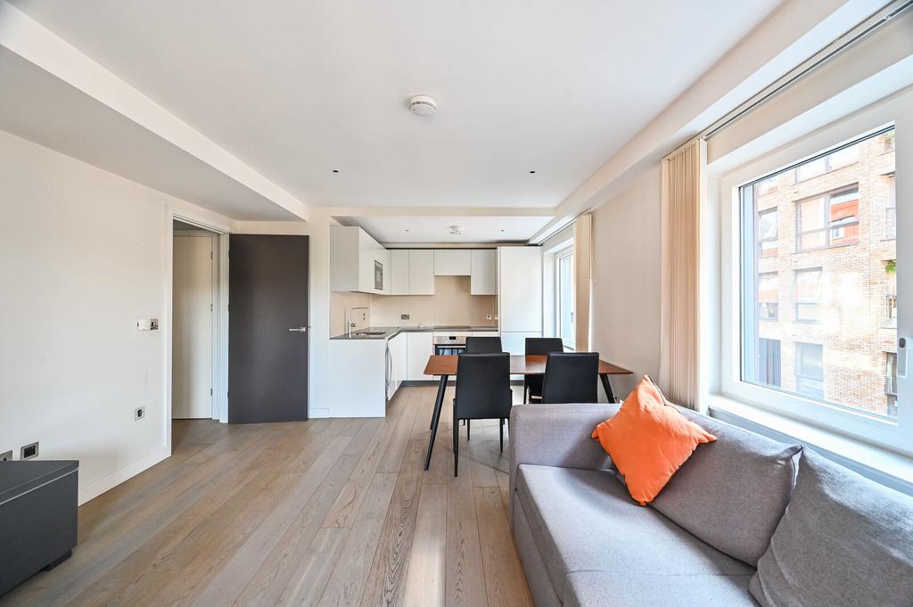 Open-plan living area, open plan living