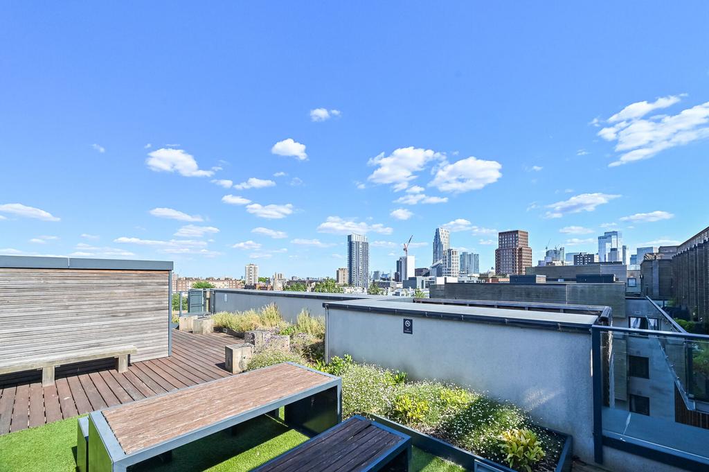 Roof terrace view, roof terrace