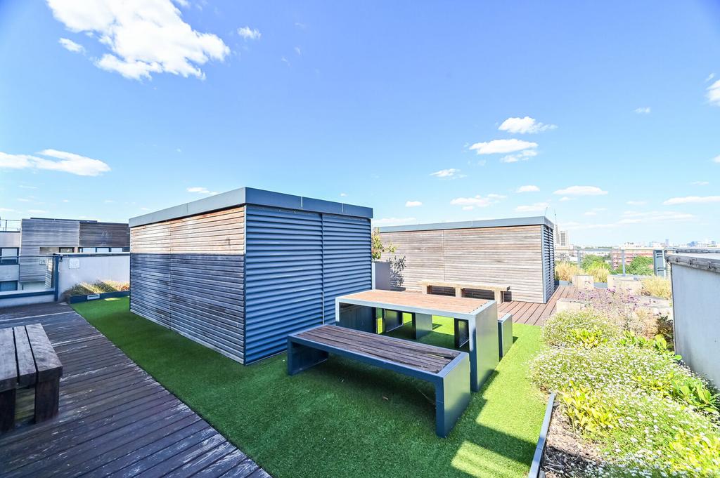 Roof terrace view, roof terrace