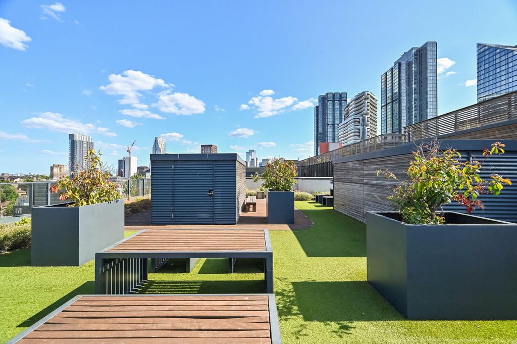 Roof terrace view, roof terrace