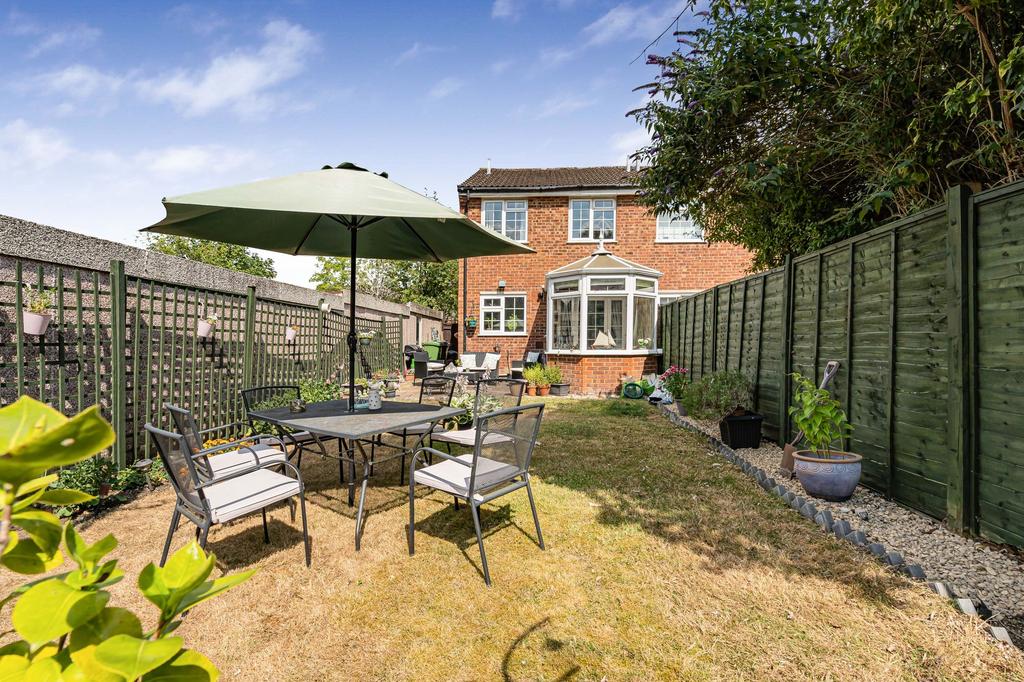 Patio view, garden