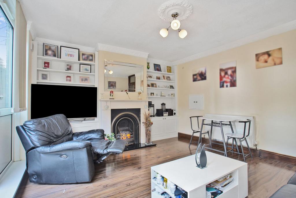 Living room, fireplace