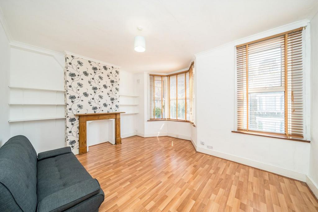 Living room, fireplace