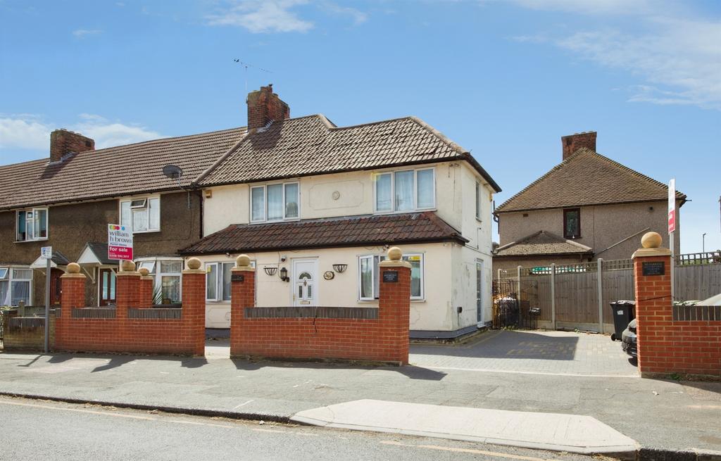 Semi-detached house exterior