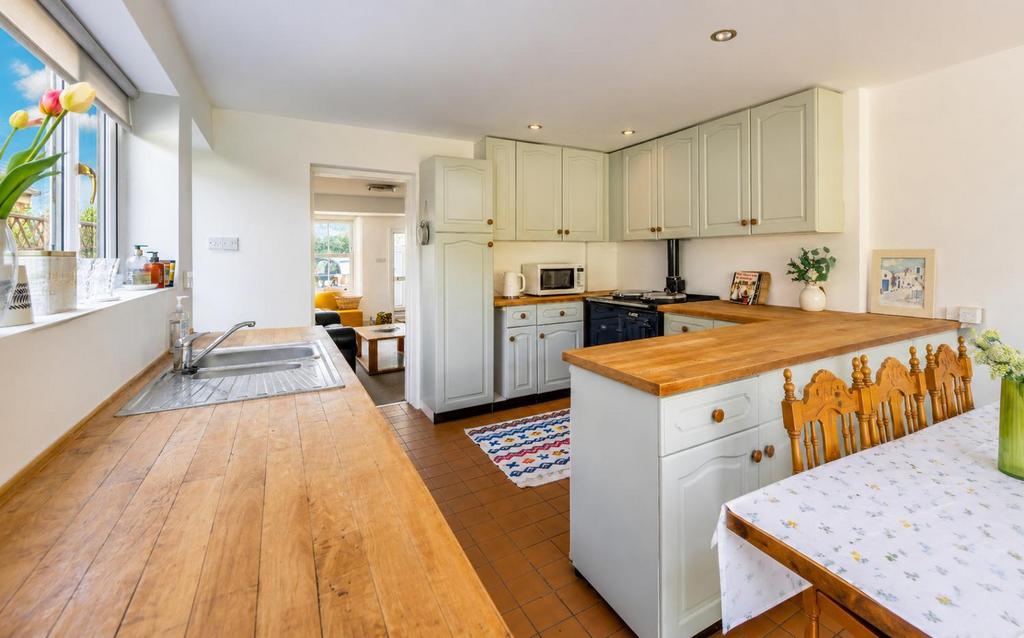 Kitchen, open plan living