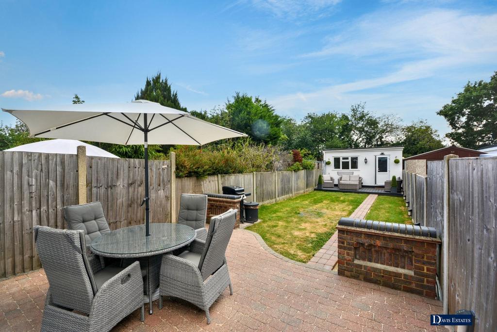 Patio view, garden