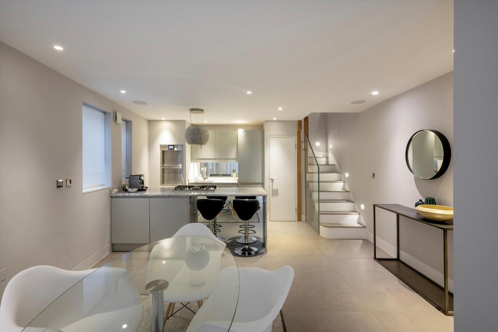 Open-plan living area