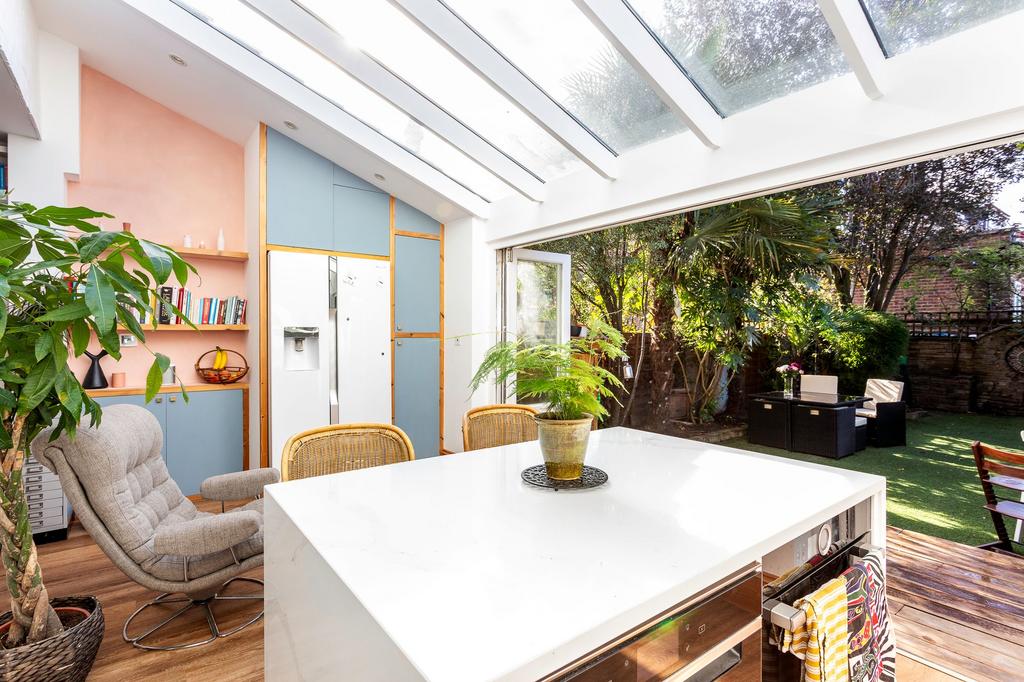 Conservatory interior, conservatory