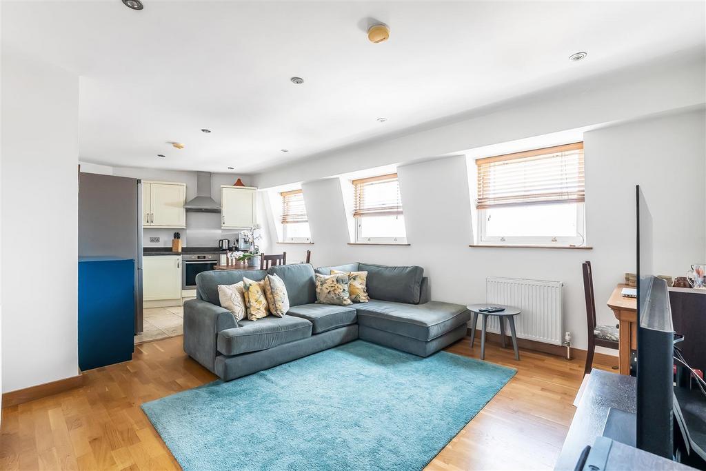 Open-plan living area, open plan living