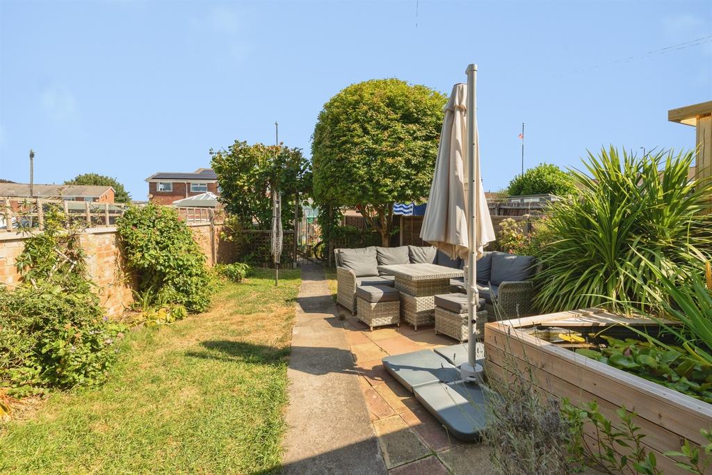 Patio view, garden