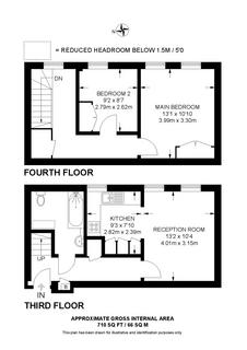 2 bedroom flat for sale, Suffolk House, Whitfield Place, London, W1T