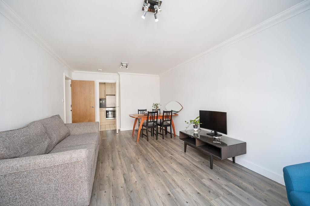 Open-plan living area, open plan living