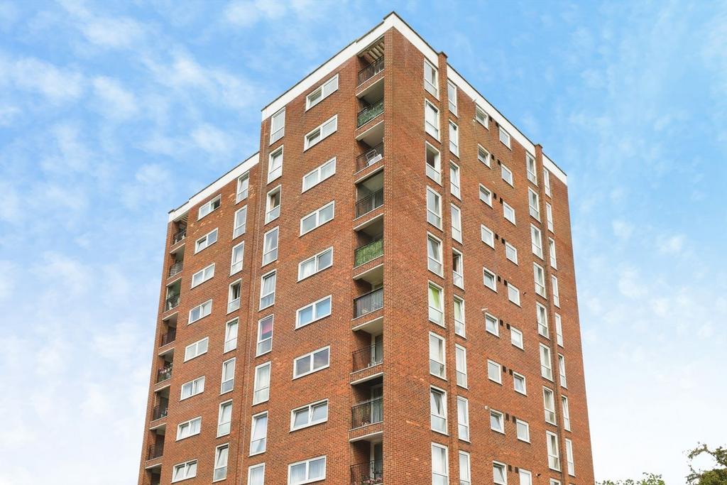 Apartment building facade, block of apartments