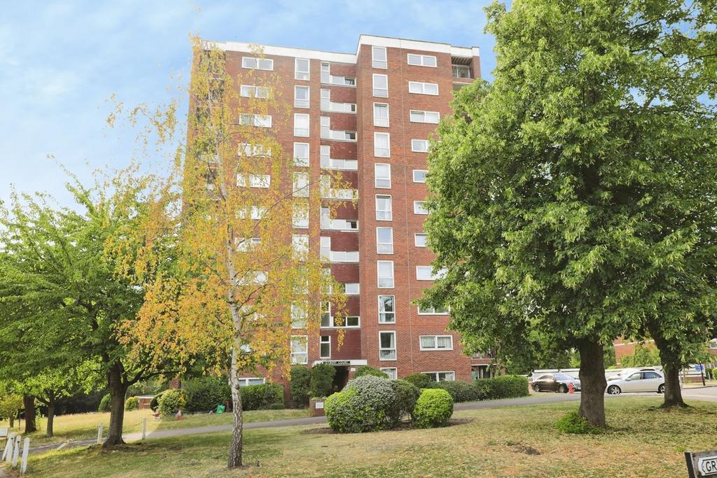 Apartment building facade, block of apartments