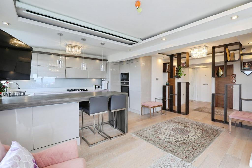 Open-plan living area