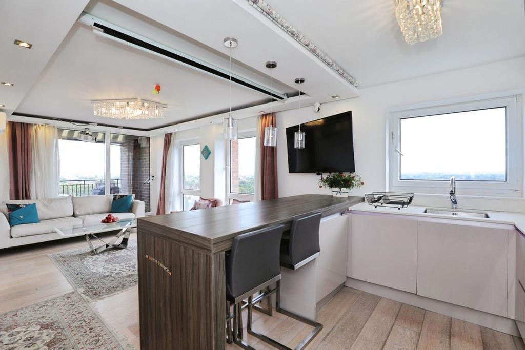 Open-plan living area
