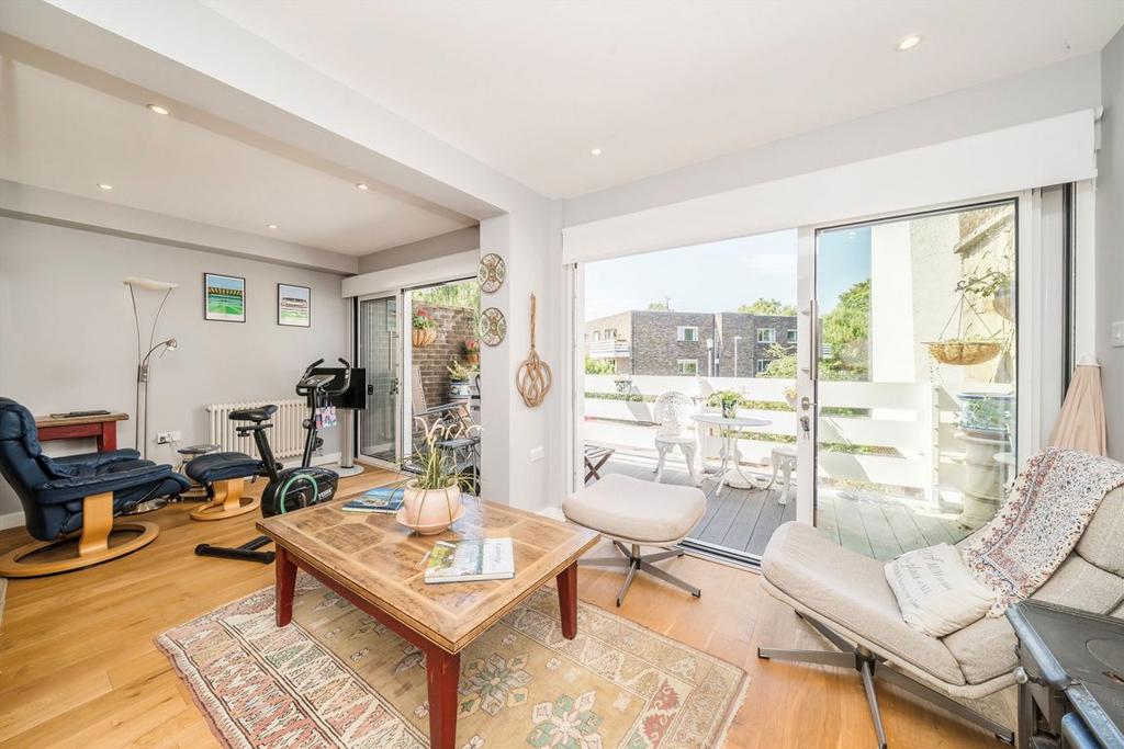 Open-plan living area