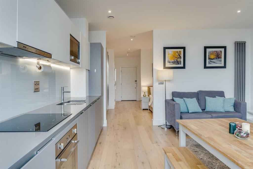 Open-plan living area