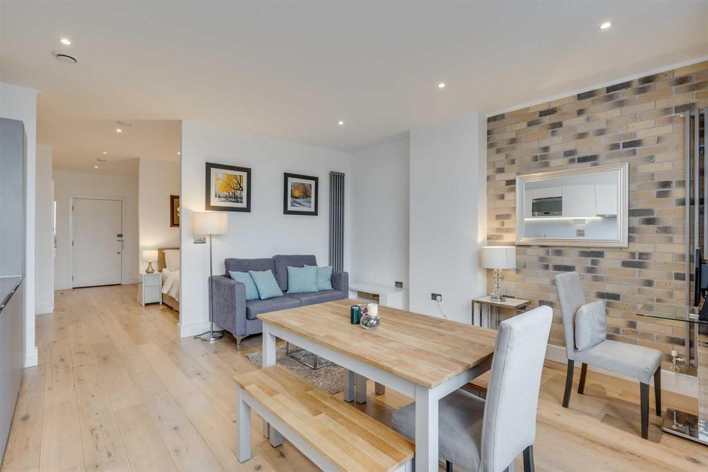Open-plan living area