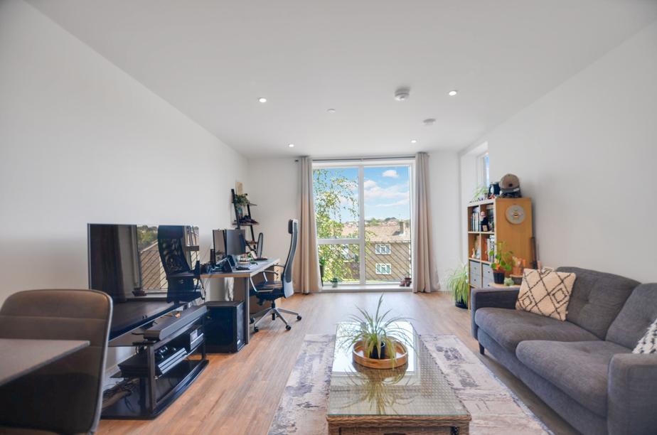 Open-plan living area, open plan living