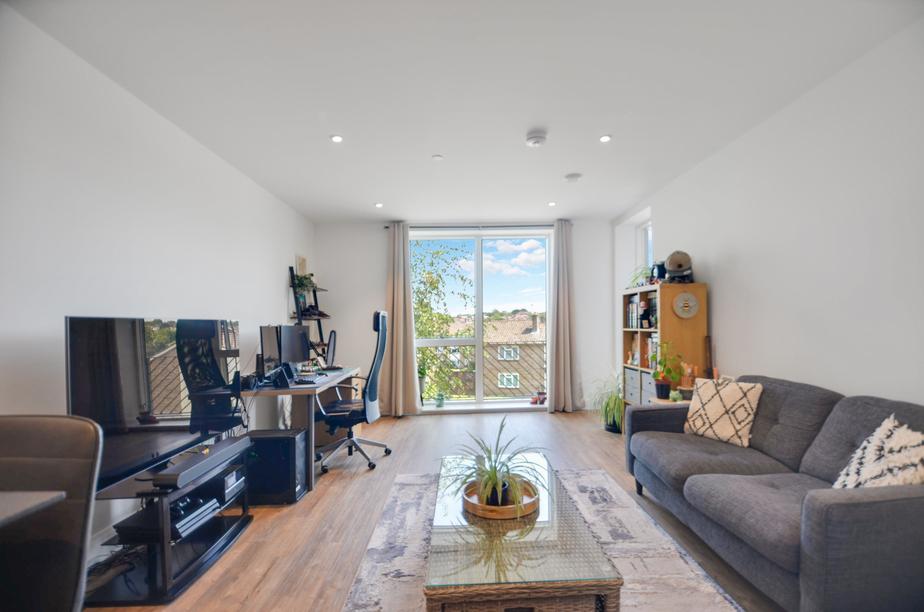 Open-plan living area, open plan living