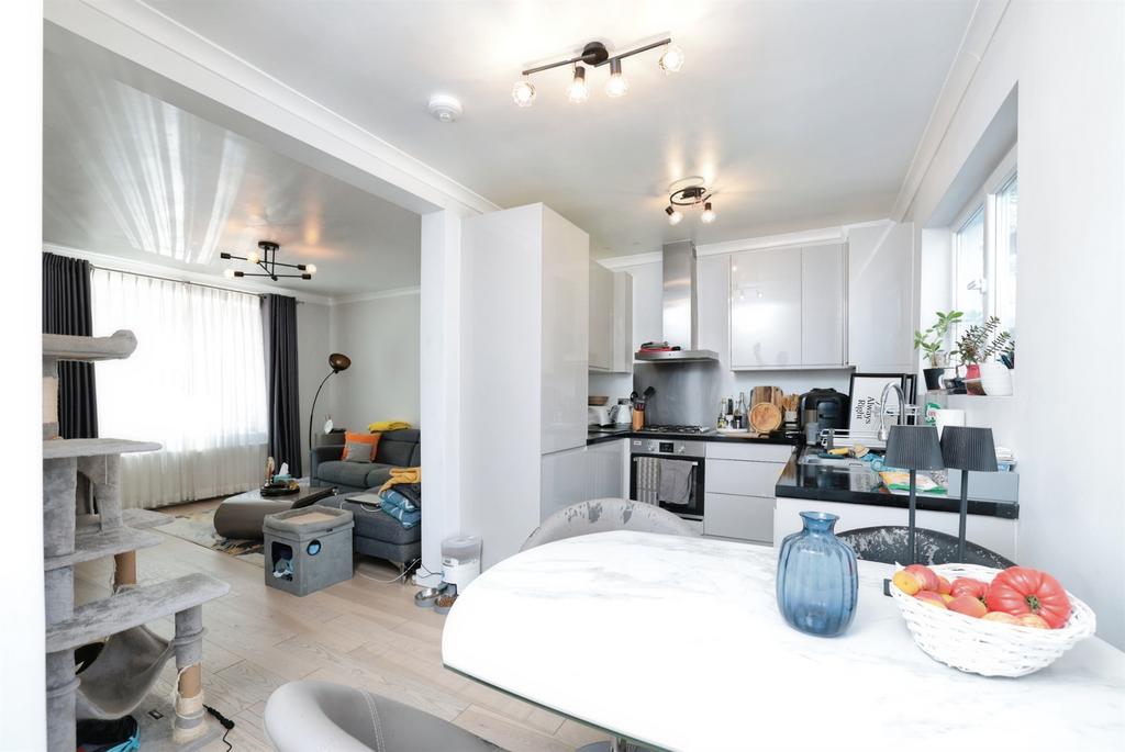 Open-plan living area