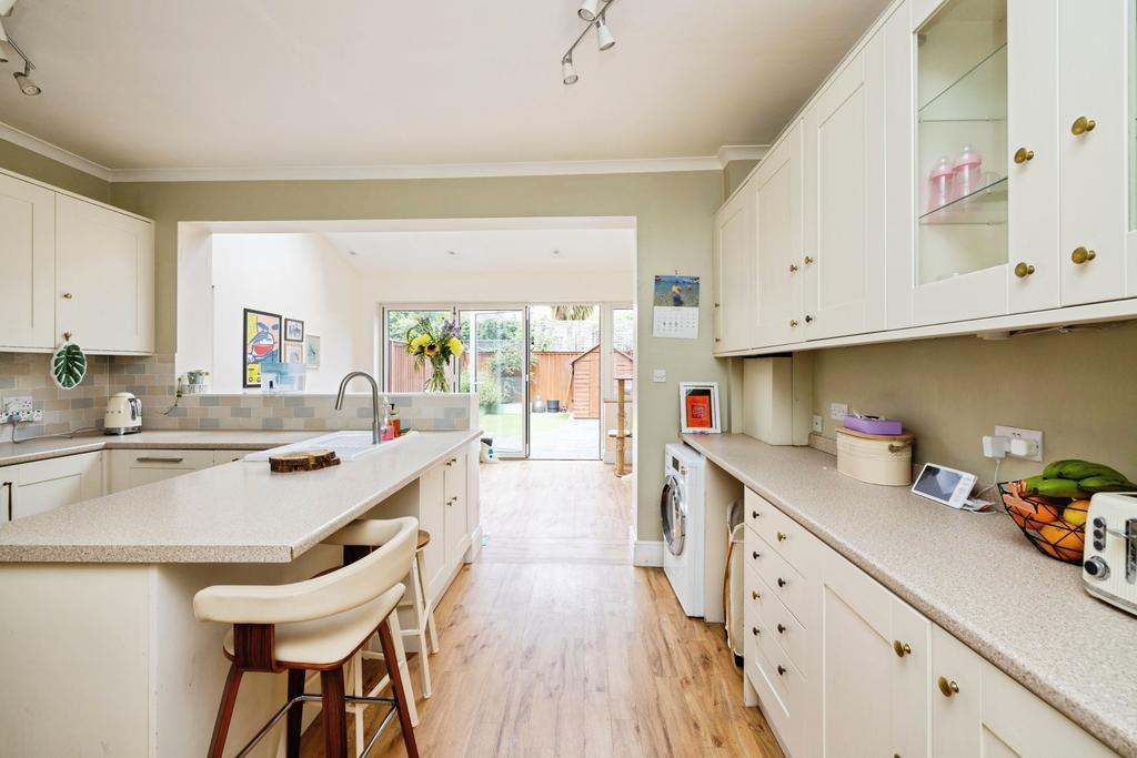 Open-plan living area, open plan living