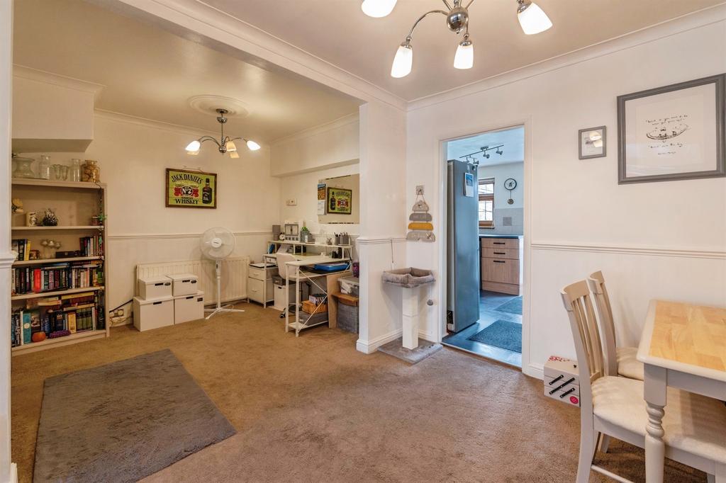 Open-plan living area