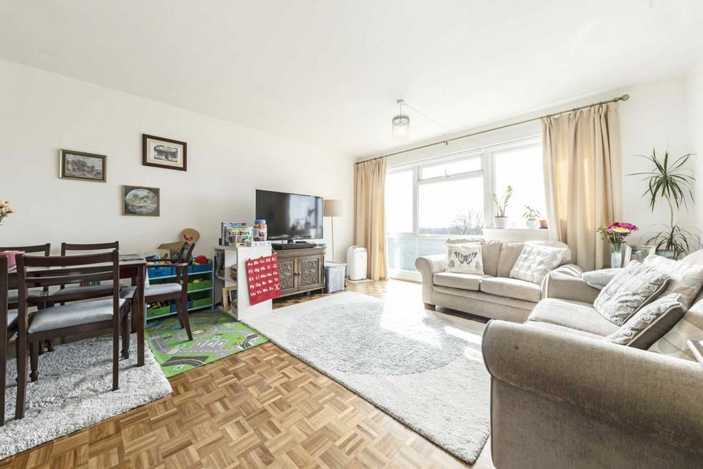 Open-plan living area, open plan living