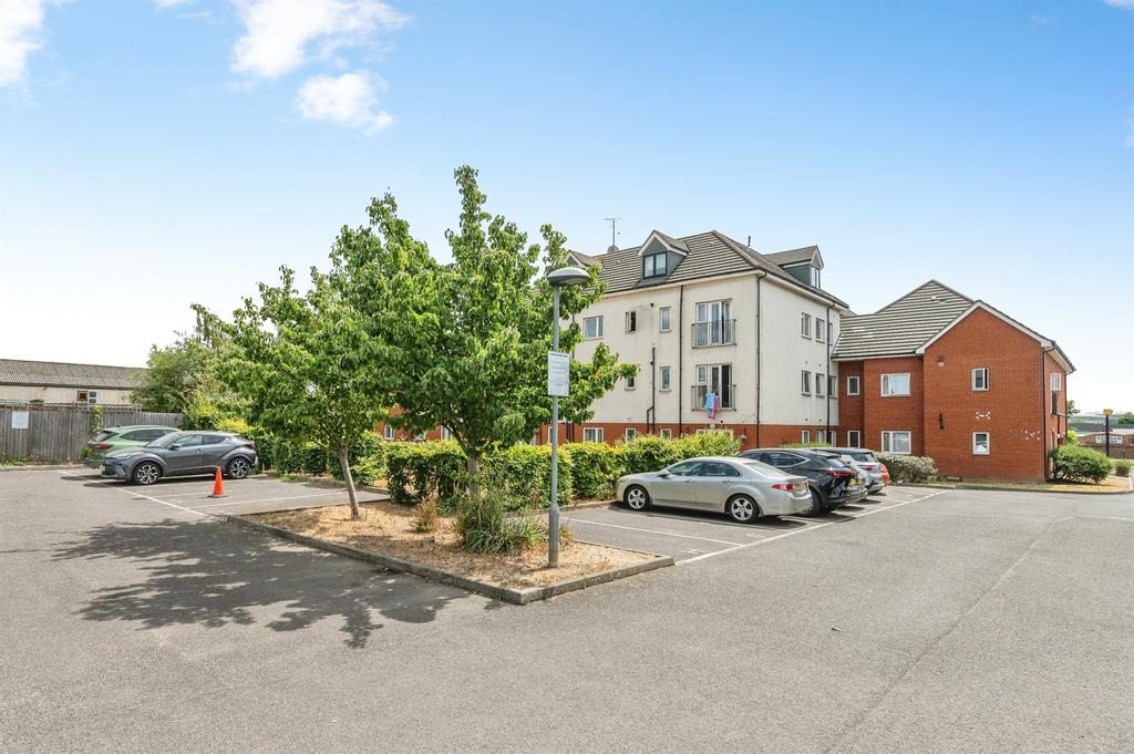 Driveway view, off-street parking